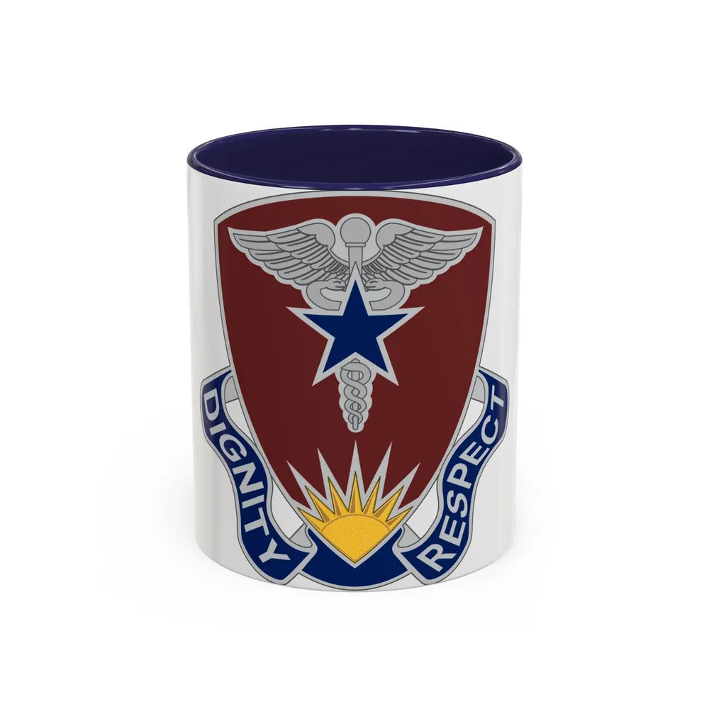 Regional Health Command Europe (U.S. Army) Accent Coffee Mug 11oz Navy - Go Mug Yourself