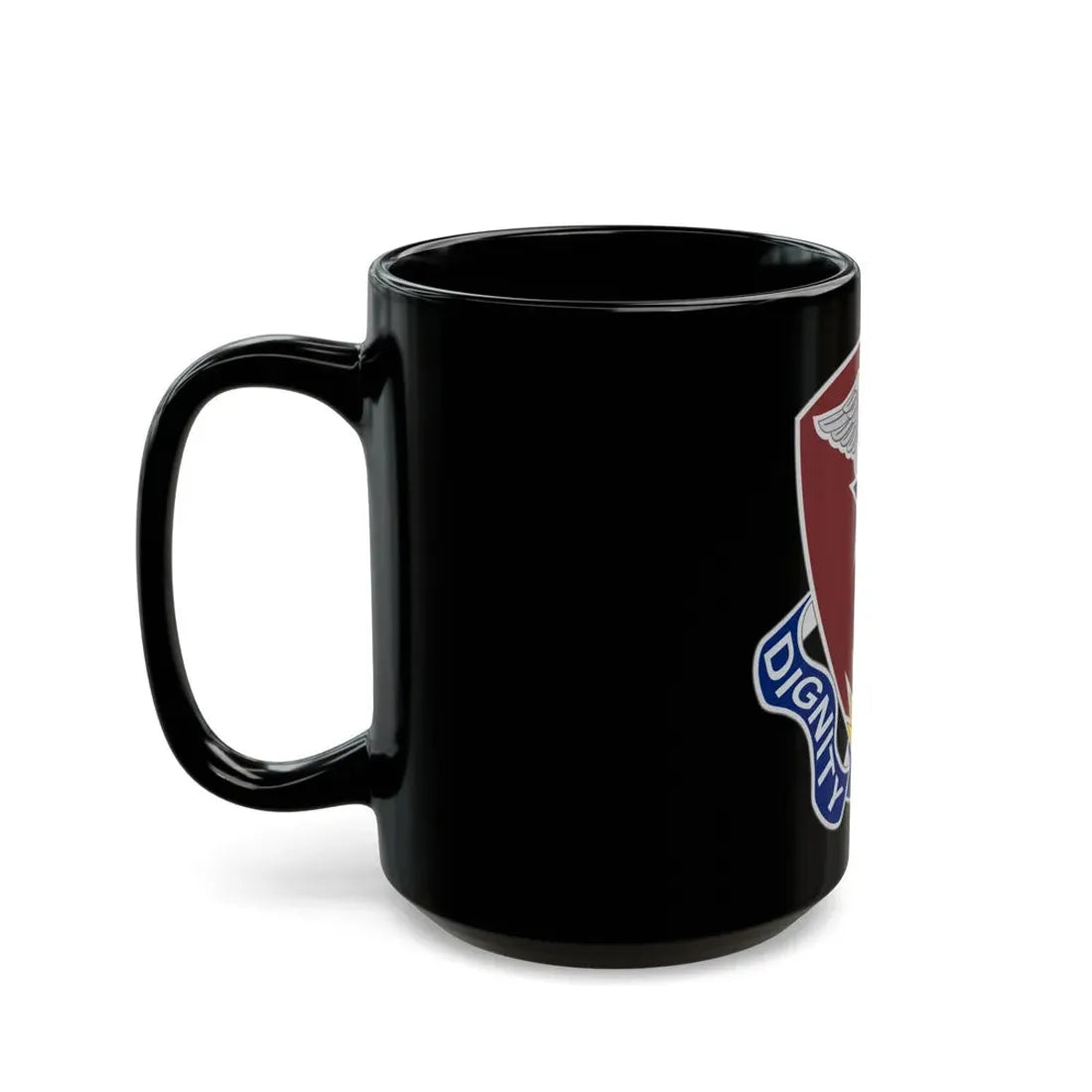 Regional Health Command Europe (U.S. Army) Black Coffee Mug - Go Mug Yourself