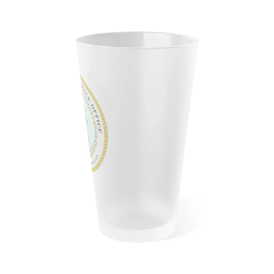 Regional Legal Service Offices (U.S. Navy) Frosted Pint Glass 16oz - Go Mug Yourself