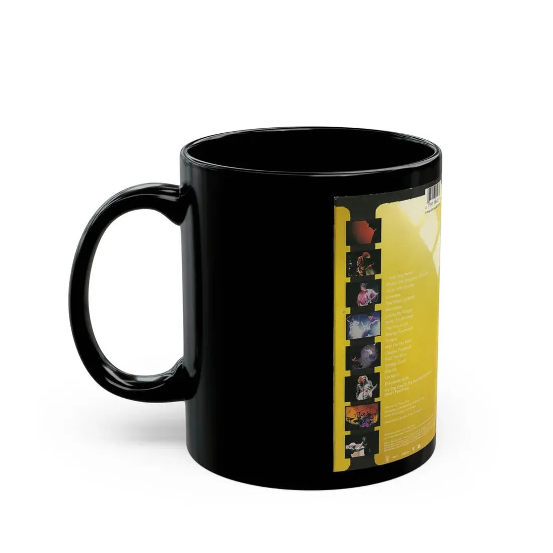REM ROAD MOVIE (VHS COVER) - Black Coffee Mug - Go Mug Yourself