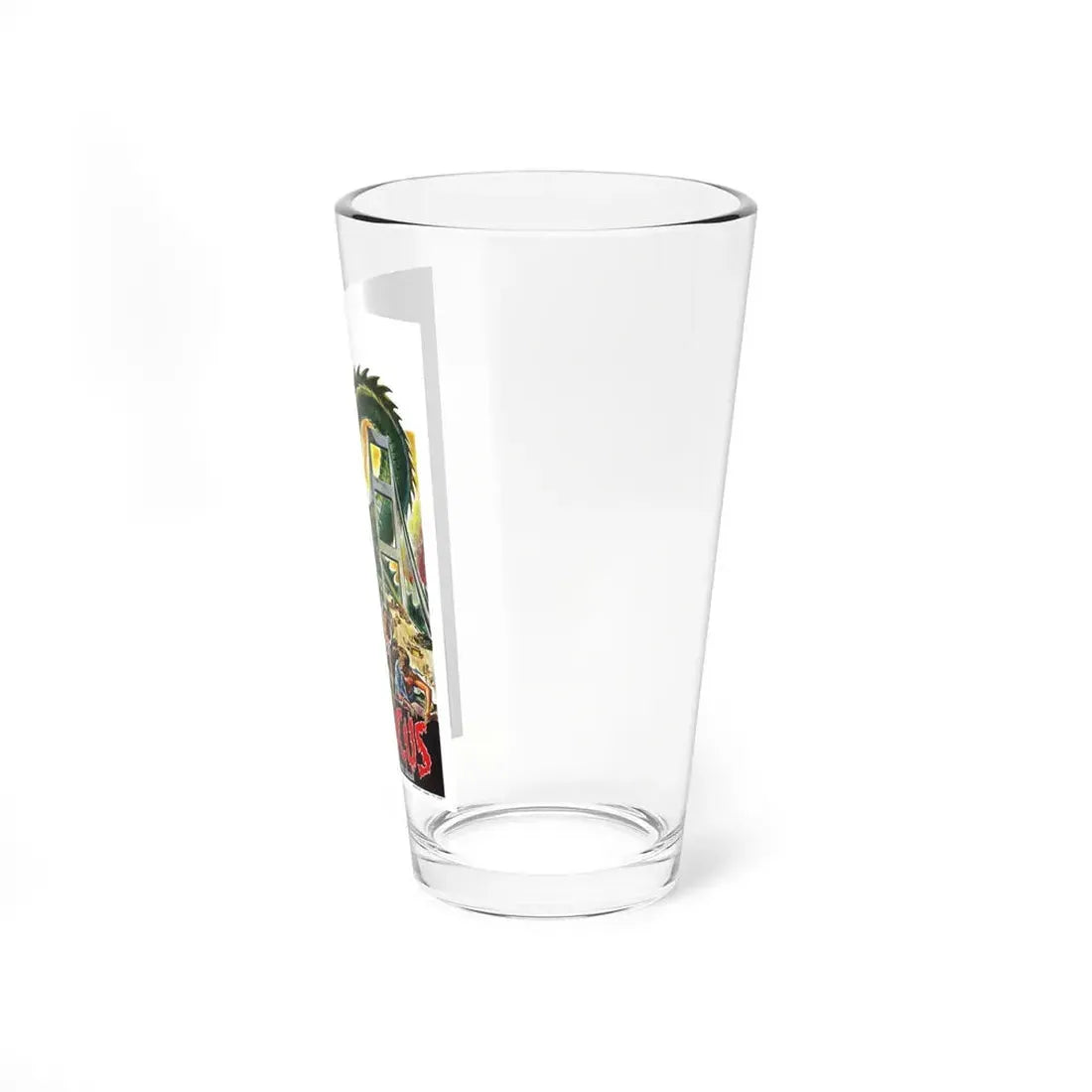 REPTILICUS (BELGIAN) 1961 Movie Poster - Pint Glass 16oz - Go Mug Yourself