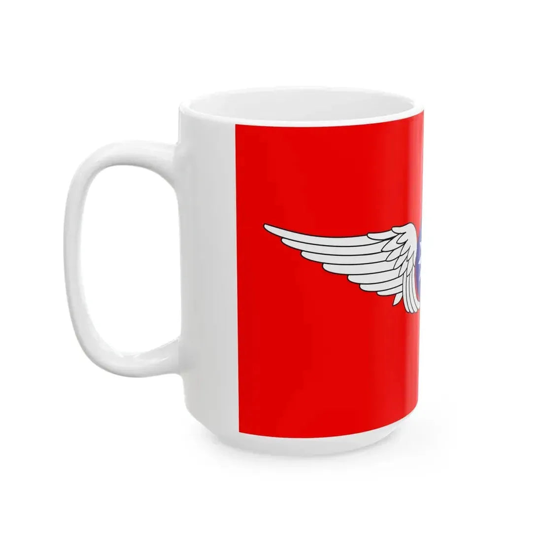 Republic of China Air Forces Flag 1937 (China) White Coffee Mug - Go Mug Yourself