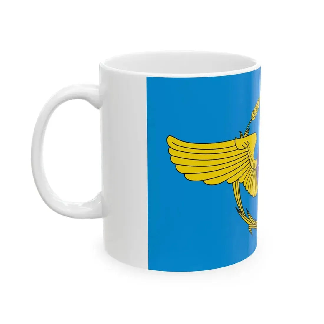 Republic of China Air Forces Flag 1948 (China) White Coffee Mug - Go Mug Yourself