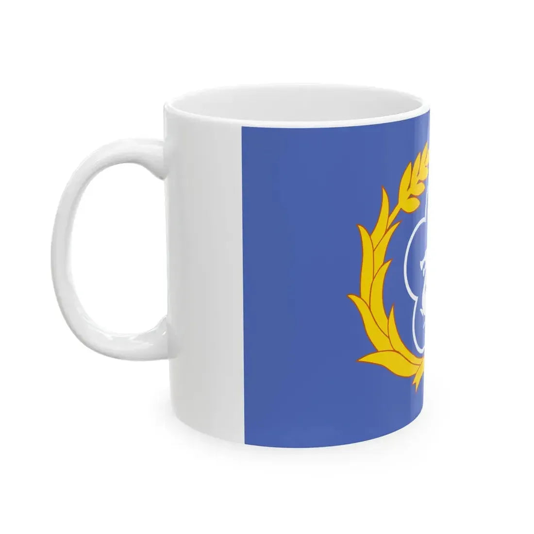 Republic of China Coast Guard ROCCG Flag (China) White Coffee Mug - Go Mug Yourself