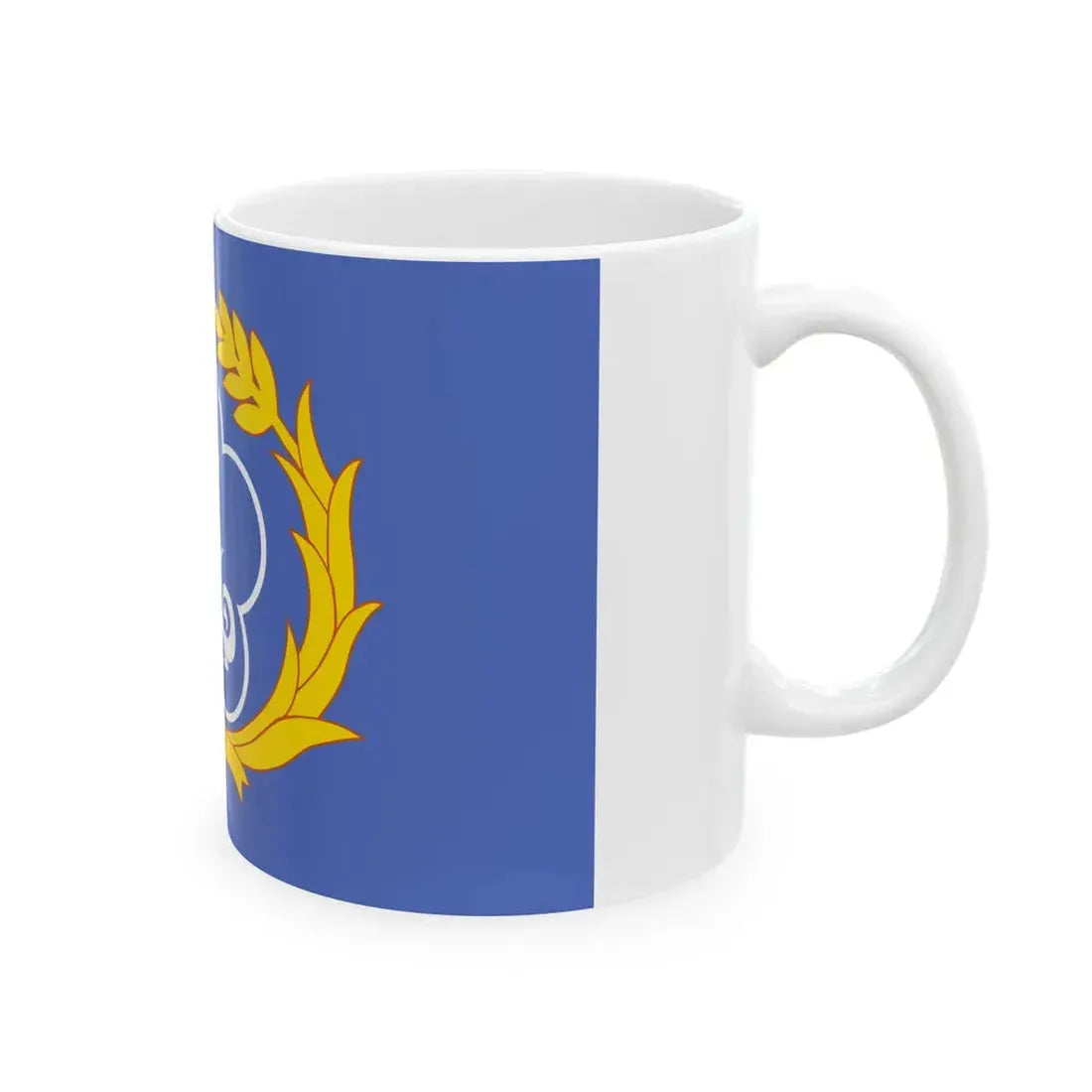 Republic of China Coast Guard ROCCG Flag (China) White Coffee Mug - Go Mug Yourself