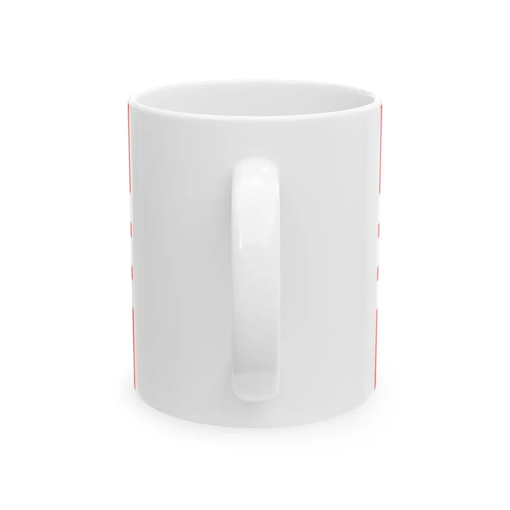 Republic of China Combined Service Force Flag-1952 (China) White Coffee Mug - Go Mug Yourself