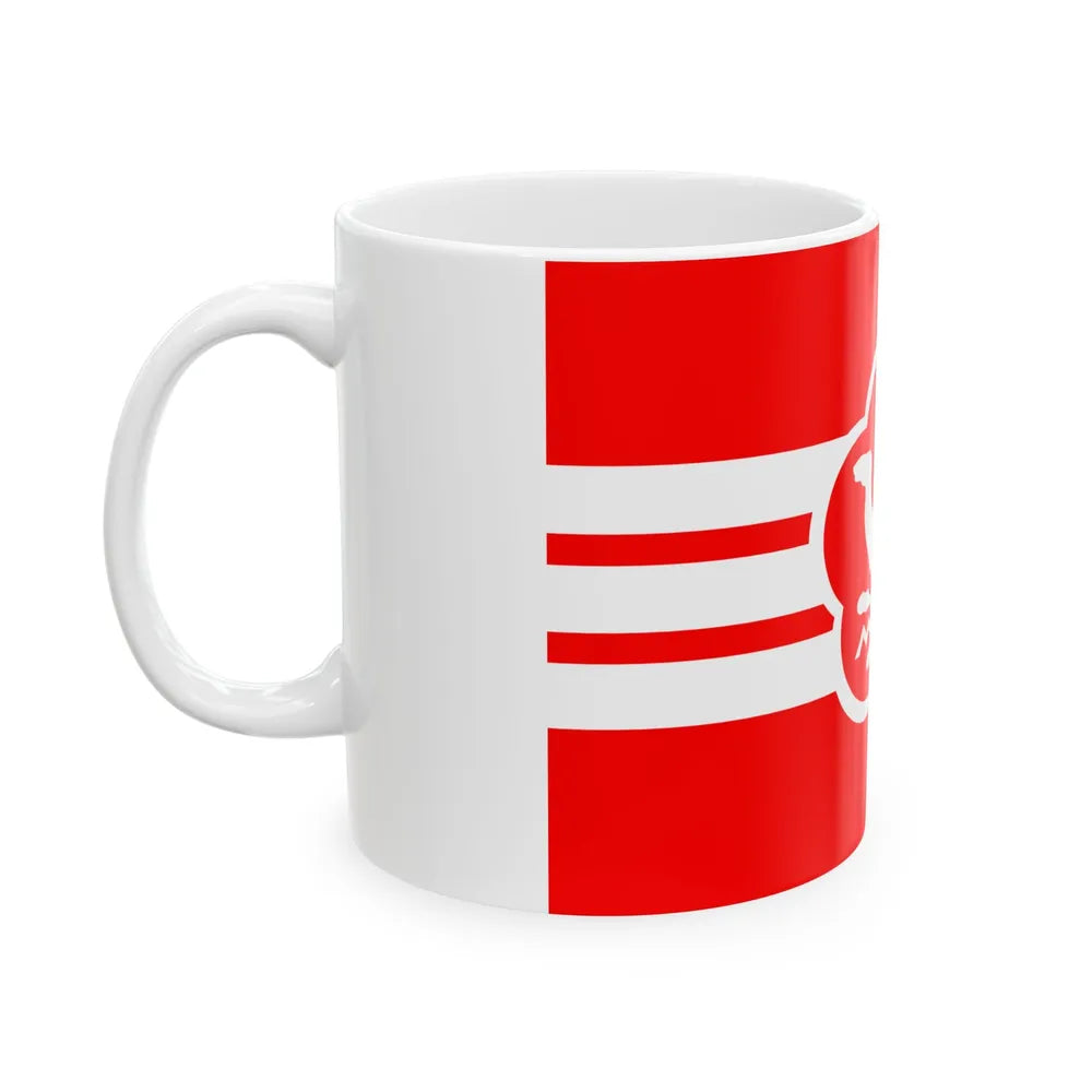 Republic of China Combined Service Force Flag-1952 (China) White Coffee Mug - Go Mug Yourself