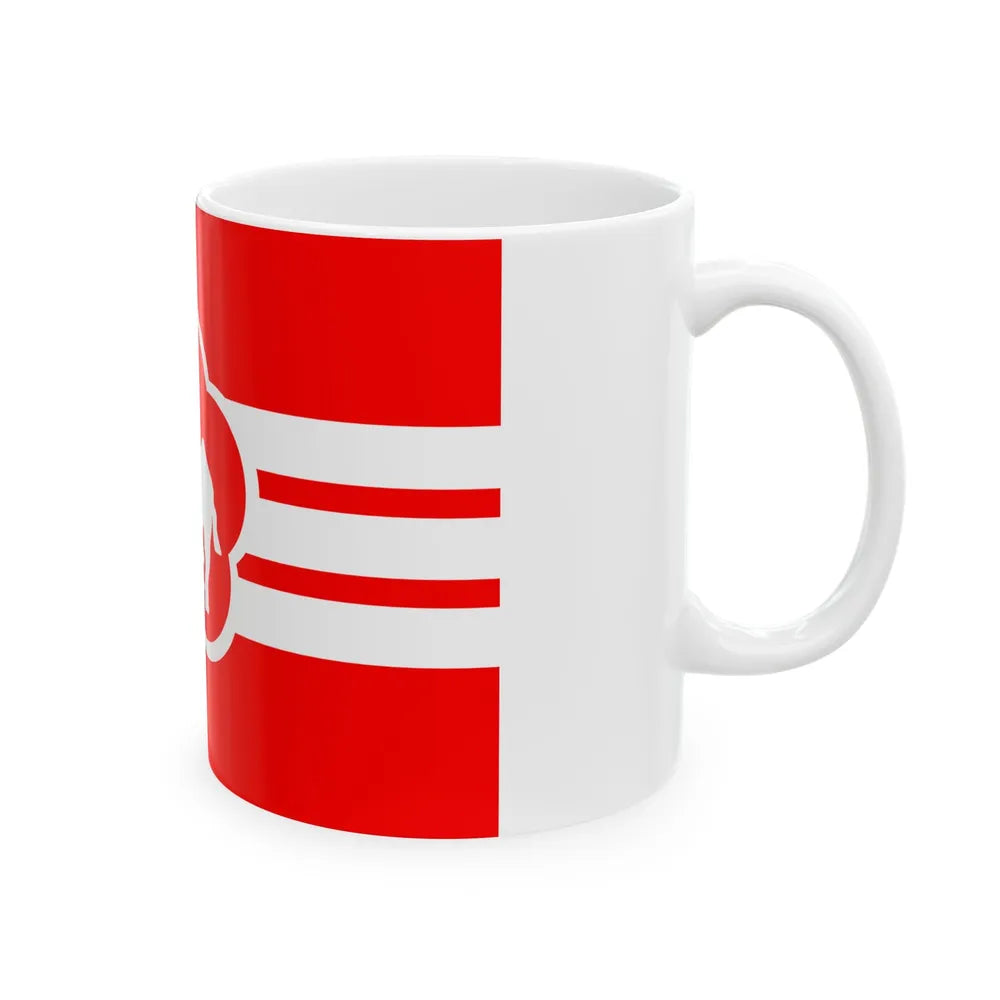 Republic of China Combined Service Force Flag-1952 (China) White Coffee Mug - Go Mug Yourself