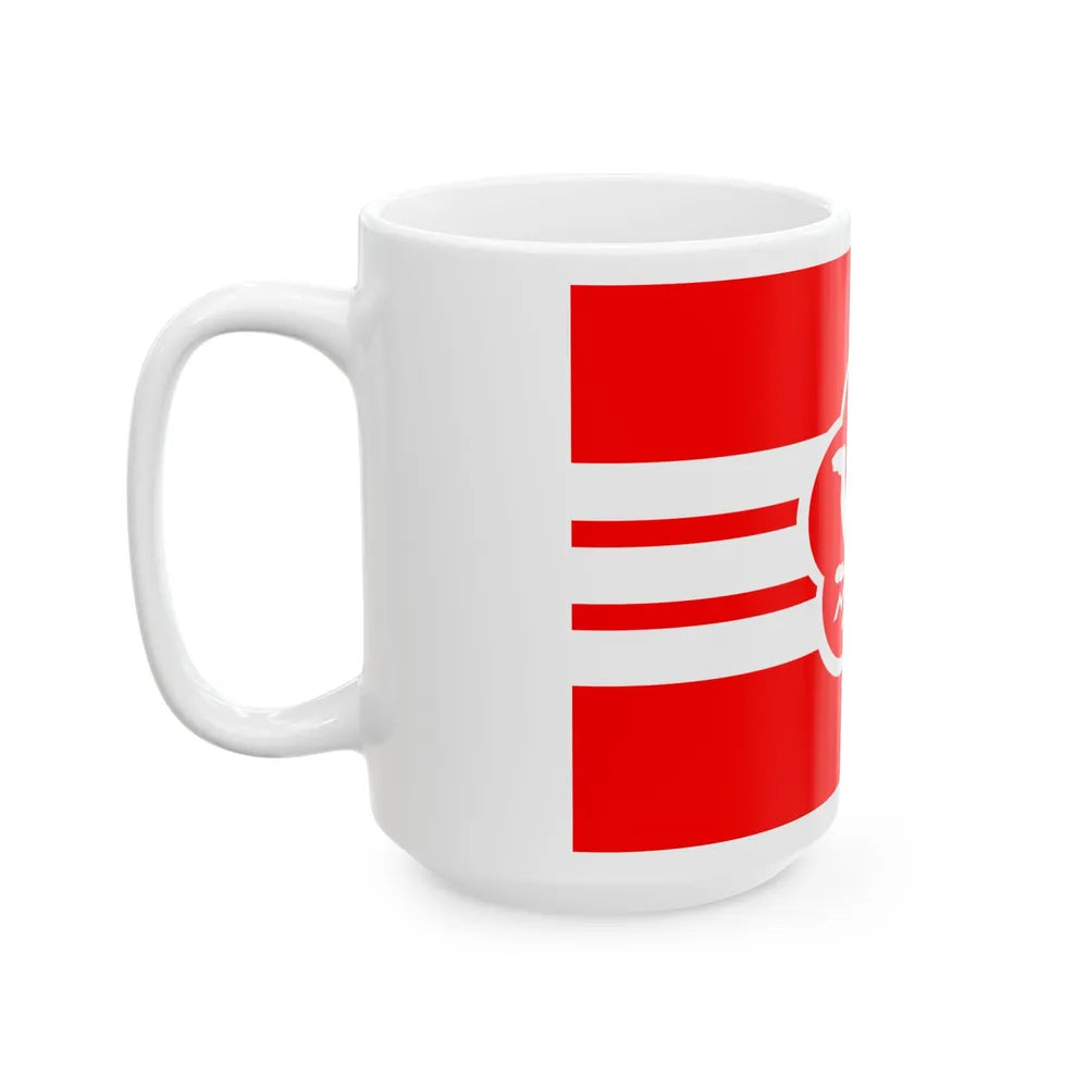 Republic of China Combined Service Force Flag-1952 (China) White Coffee Mug - Go Mug Yourself