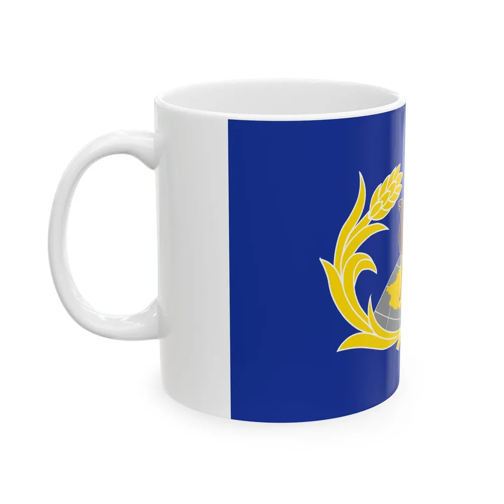 Republic of China Combined Service Force Flag-1960 (China) White Coffee Mug - Go Mug Yourself