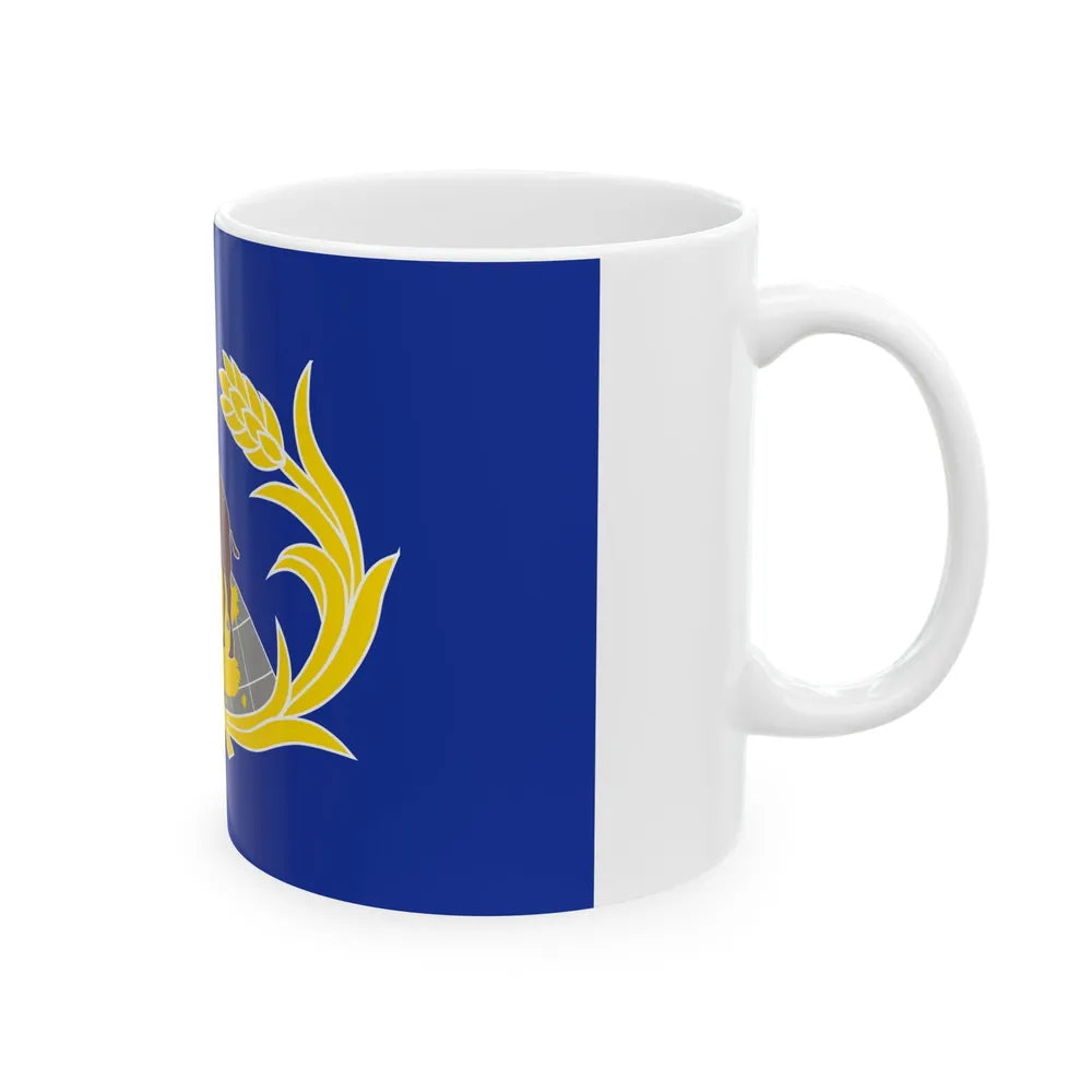 Republic of China Combined Service Force Flag-1960 (China) White Coffee Mug - Go Mug Yourself