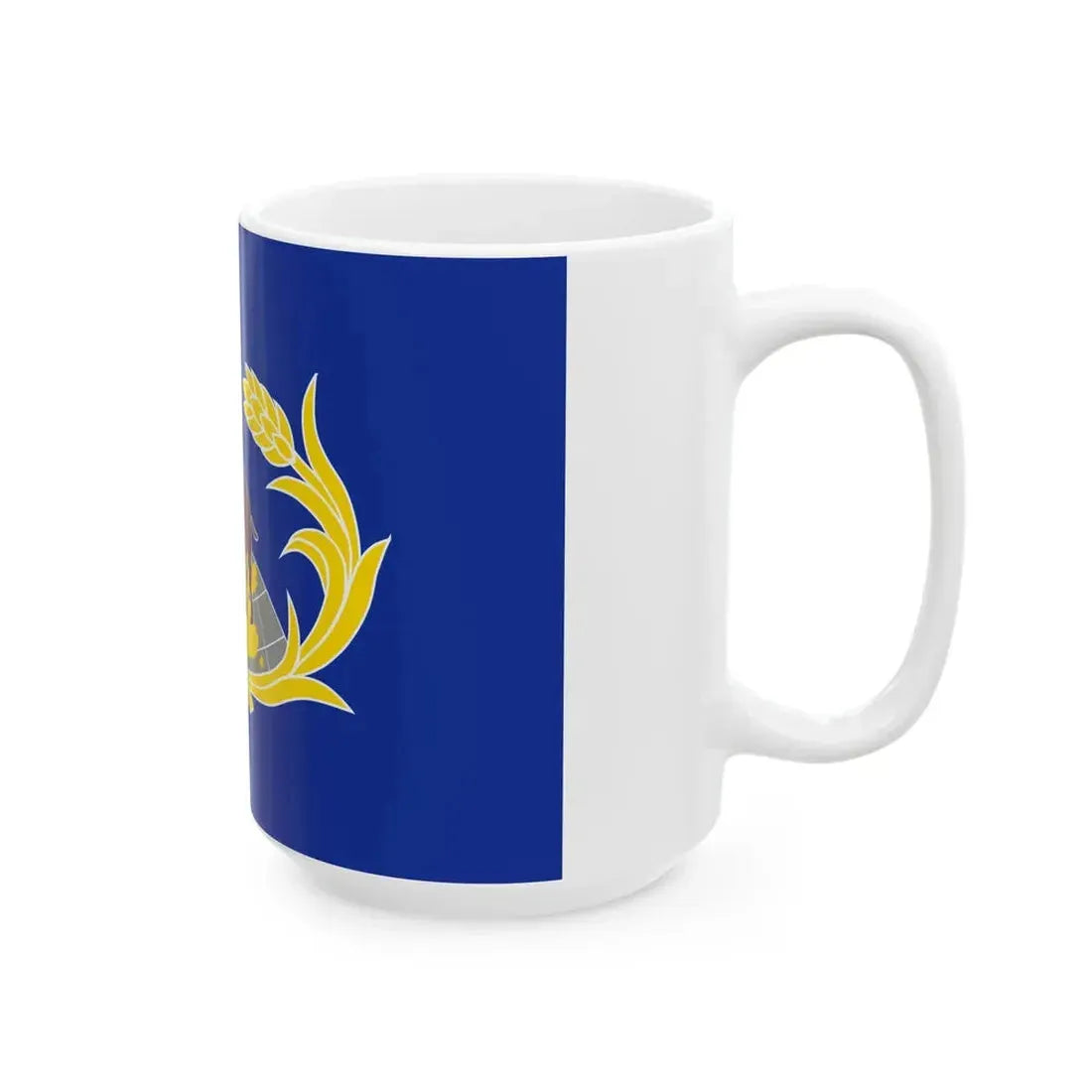 Republic of China Combined Service Force Flag-1960 (China) White Coffee Mug - Go Mug Yourself