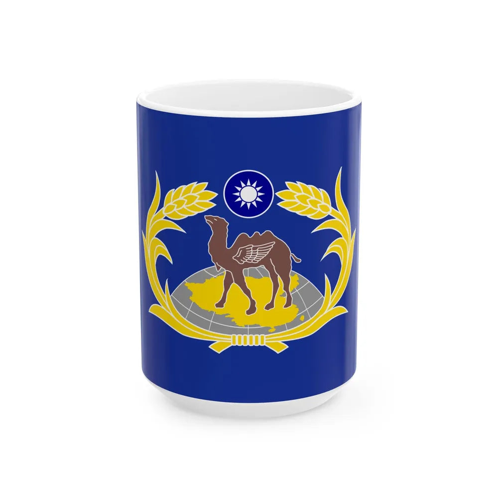 Republic of China Combined Service Force Flag-1964 (China) White Coffee Mug 15oz - Go Mug Yourself