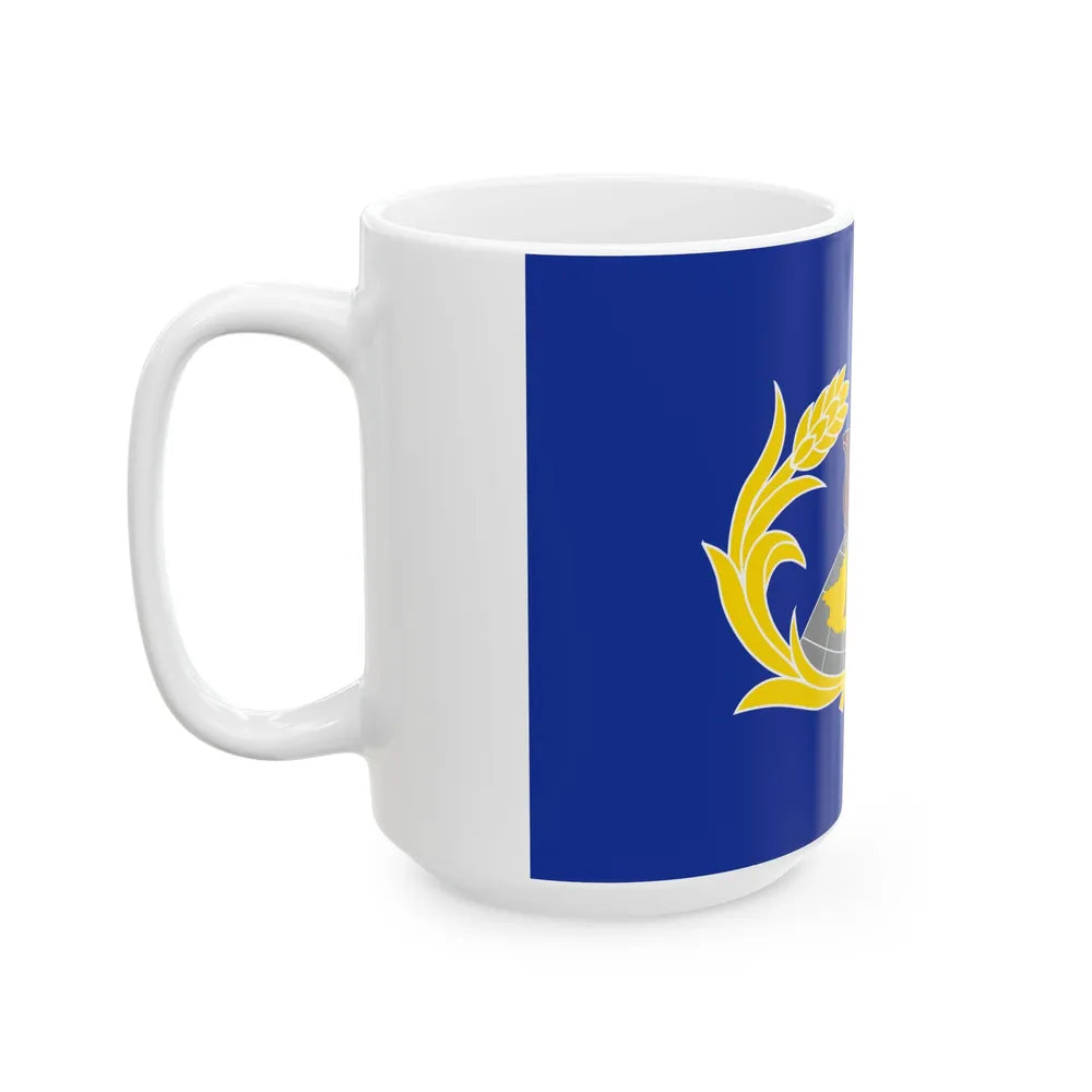 Republic of China Combined Service Force Flag-1964 (China) White Coffee Mug - Go Mug Yourself