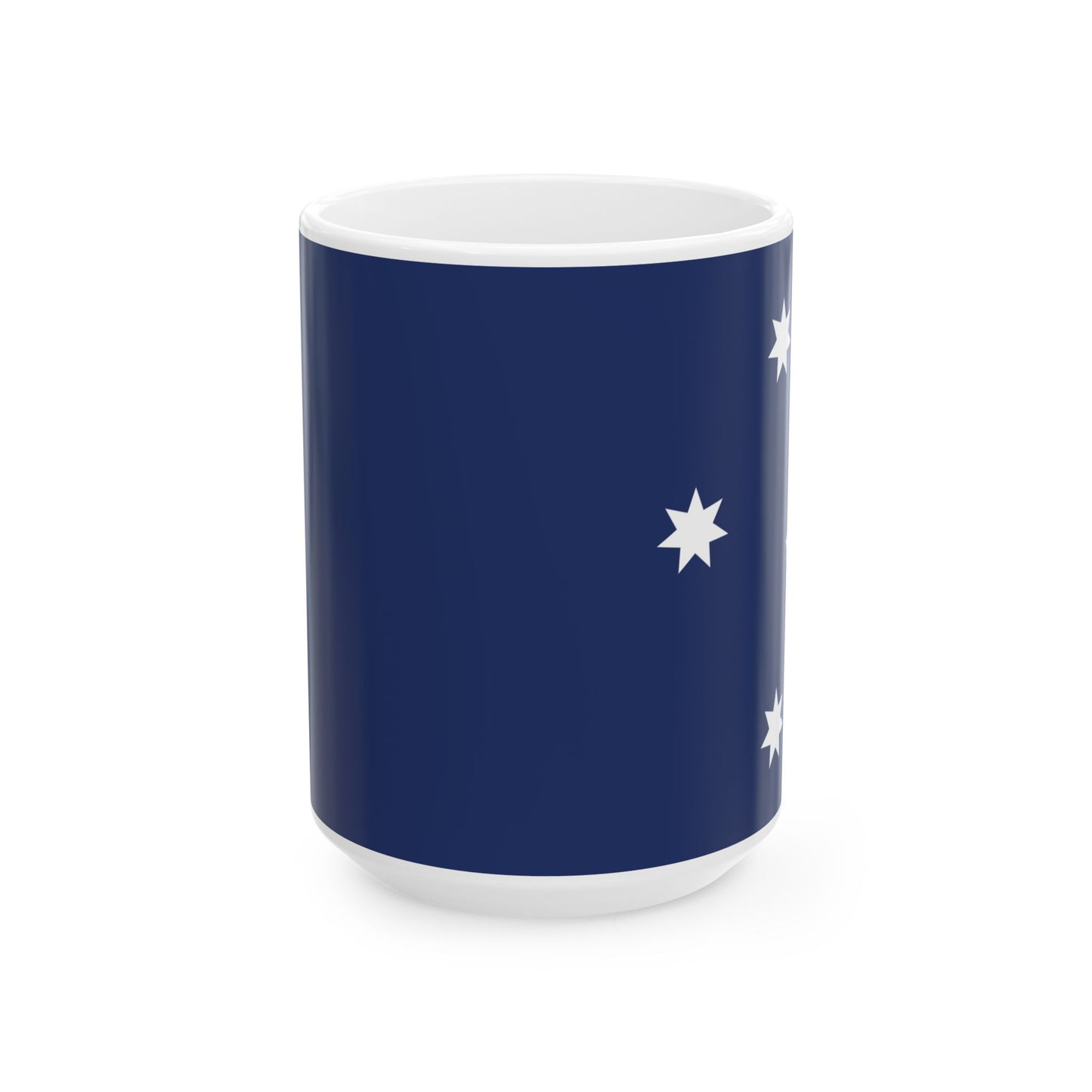 Republican Socialist Leagues Proposal 1956 Australian Flag Proposal (Australia) White Coffee Mug-15oz-Go Mug Yourself