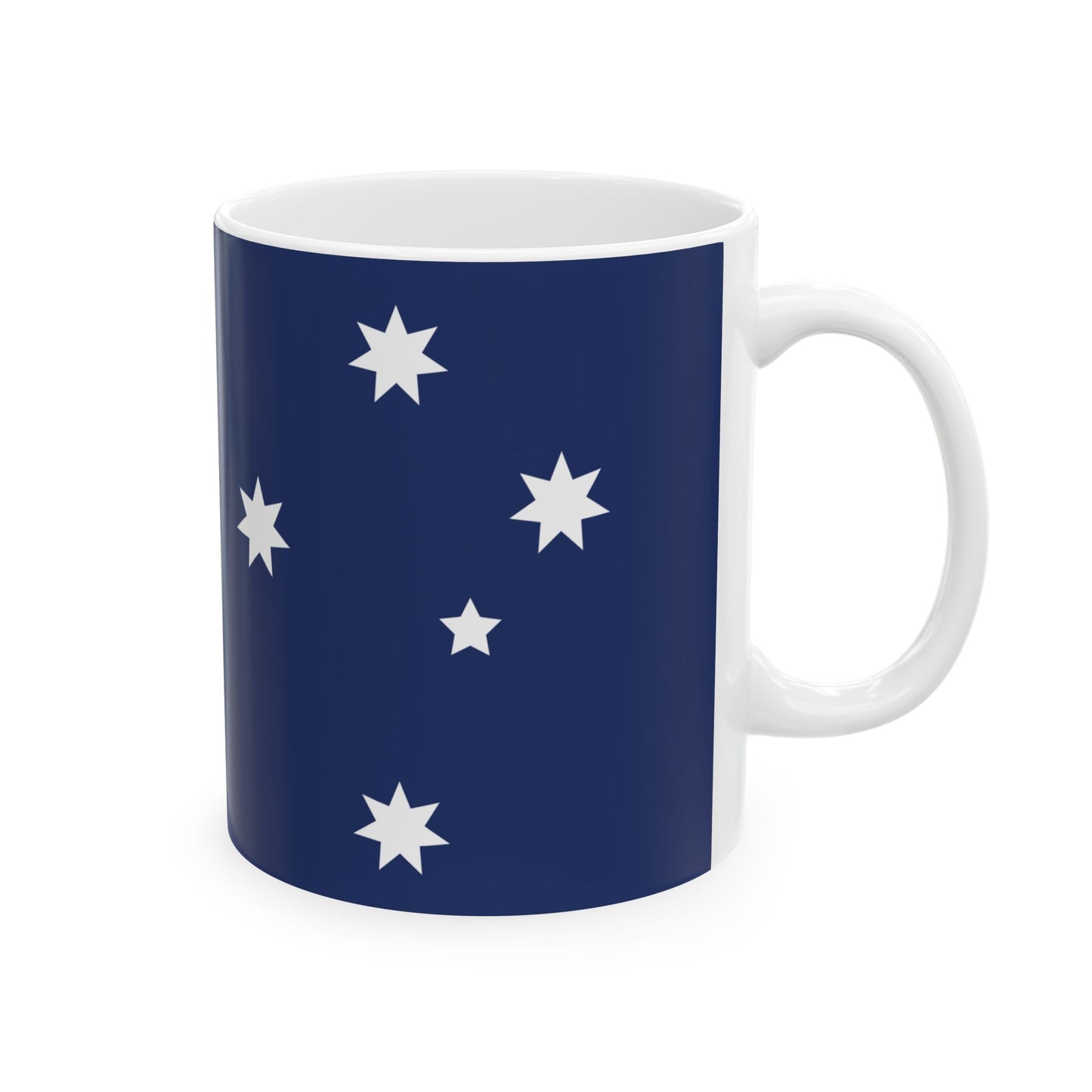 Republican Socialist Leagues Proposal 1956 Australian Flag Proposal (Australia) White Coffee Mug-Go Mug Yourself