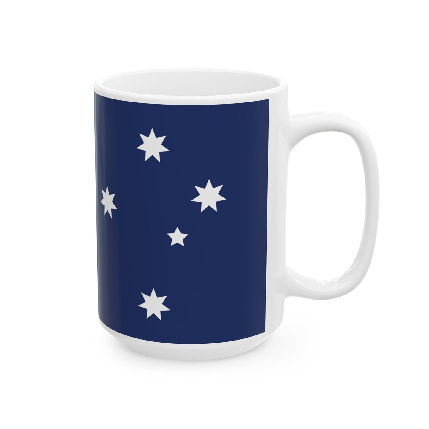 Republican Socialist Leagues Proposal 1956 Australian Flag Proposal (Australia) White Coffee Mug-Go Mug Yourself