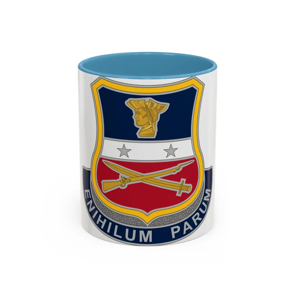 Reserve Careers Division 2 (U.S. Army) Accent Coffee Mug 11oz Light Blue - Go Mug Yourself