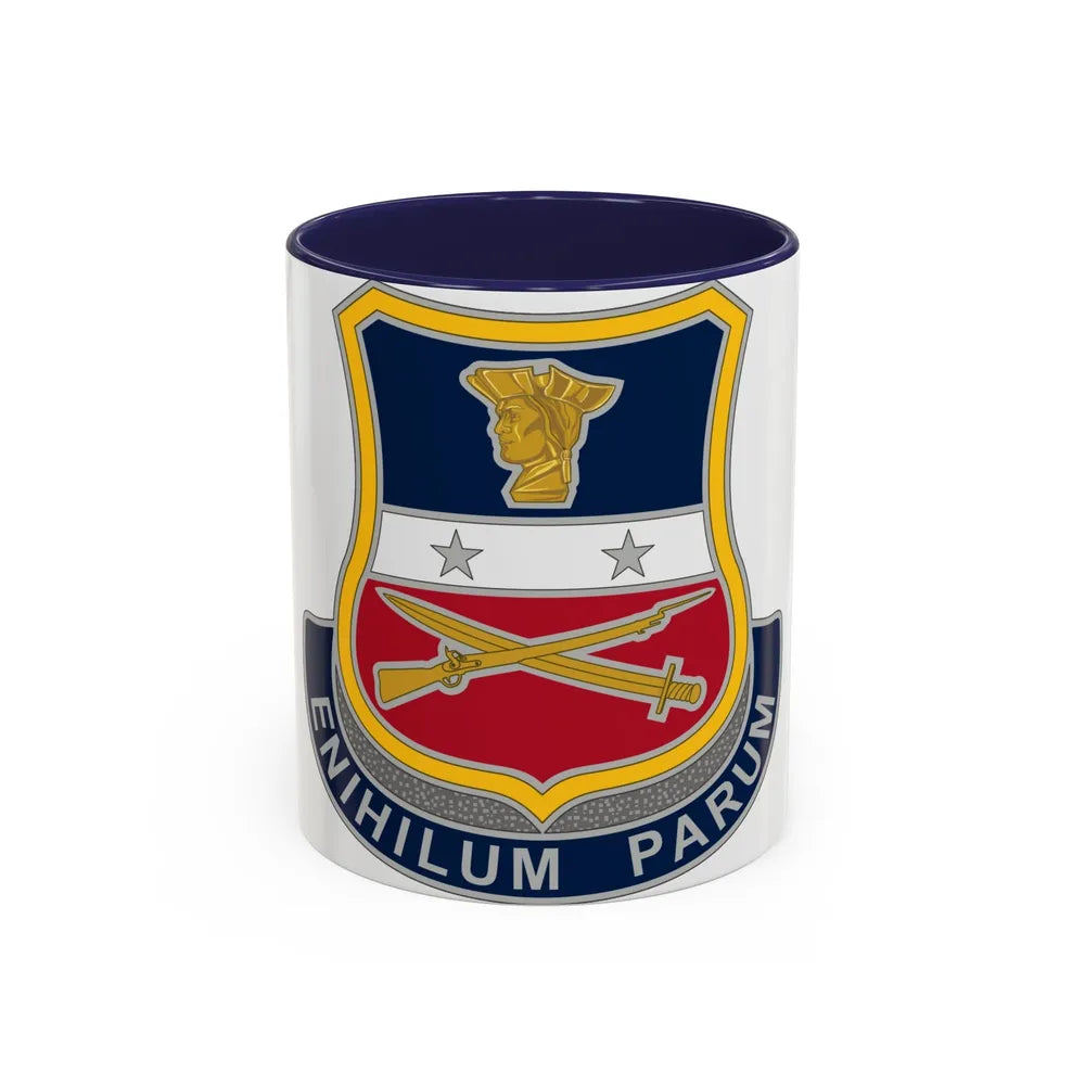 Reserve Careers Division 2 (U.S. Army) Accent Coffee Mug 11oz Navy - Go Mug Yourself
