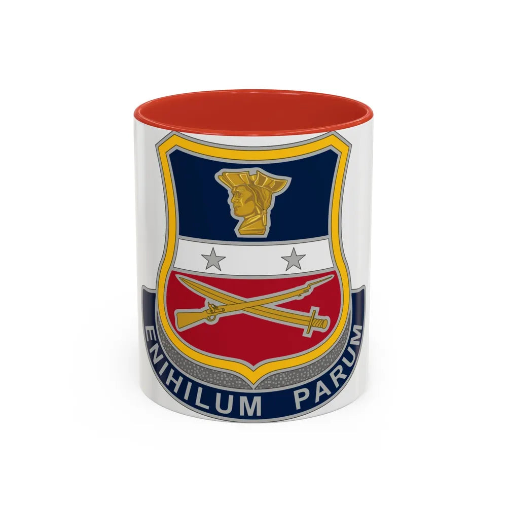 Reserve Careers Division 2 (U.S. Army) Accent Coffee Mug 11oz Red - Go Mug Yourself