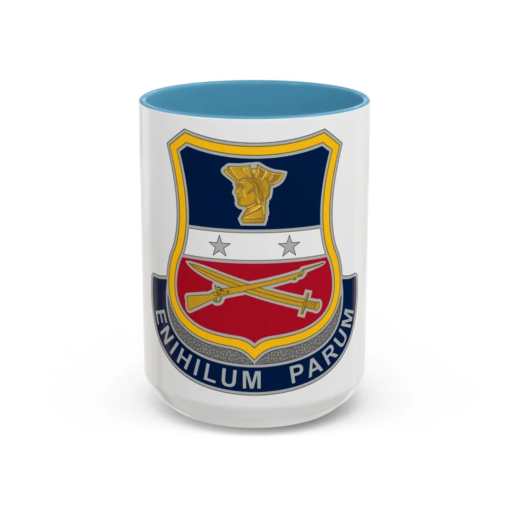 Reserve Careers Division 2 (U.S. Army) Accent Coffee Mug 15oz Light Blue - Go Mug Yourself
