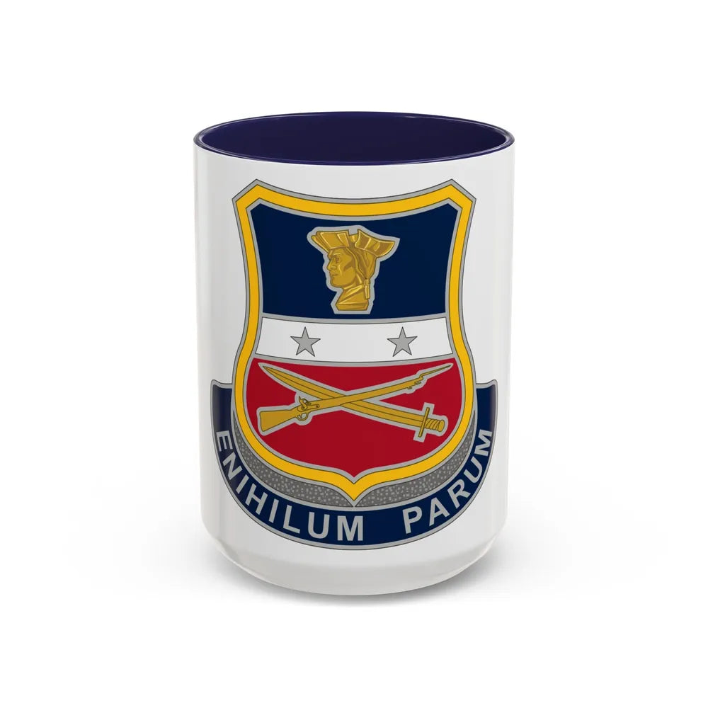 Reserve Careers Division 2 (U.S. Army) Accent Coffee Mug 15oz Navy - Go Mug Yourself