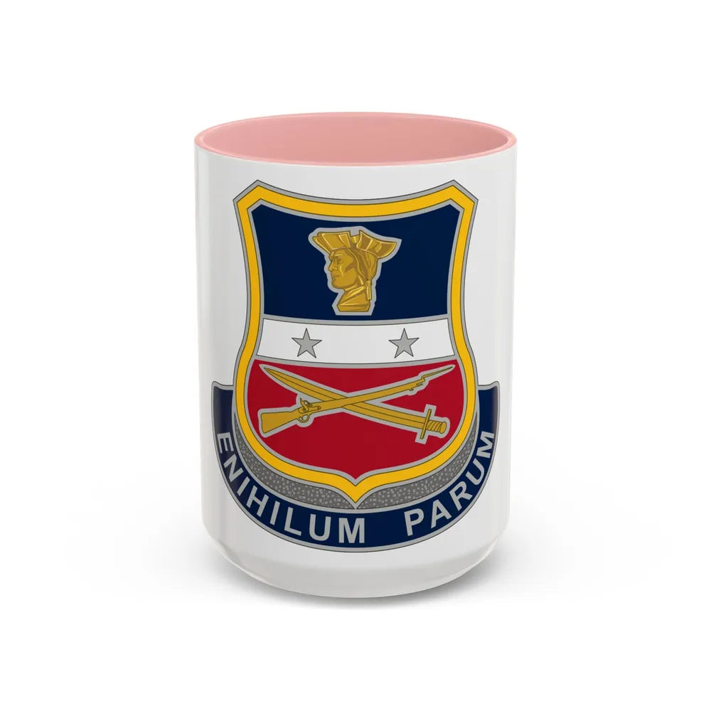 Reserve Careers Division 2 (U.S. Army) Accent Coffee Mug 15oz Pink - Go Mug Yourself