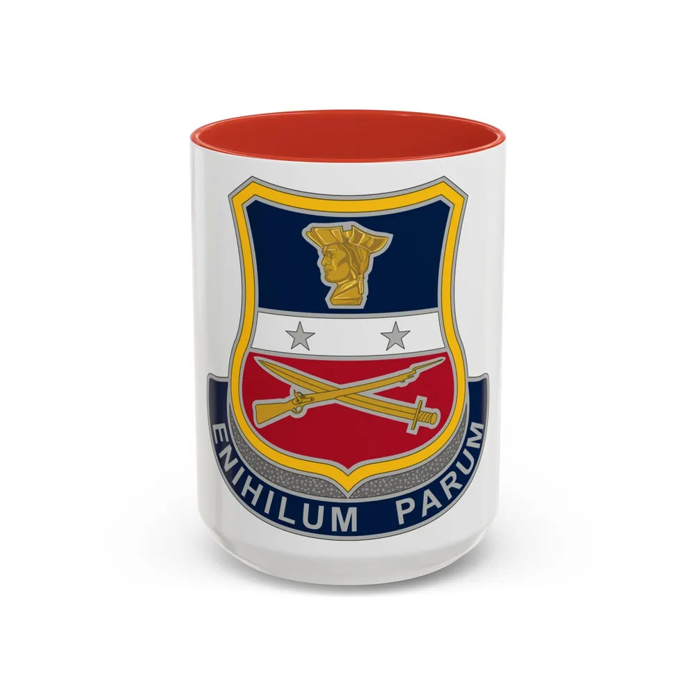Reserve Careers Division 2 (U.S. Army) Accent Coffee Mug 15oz Red - Go Mug Yourself