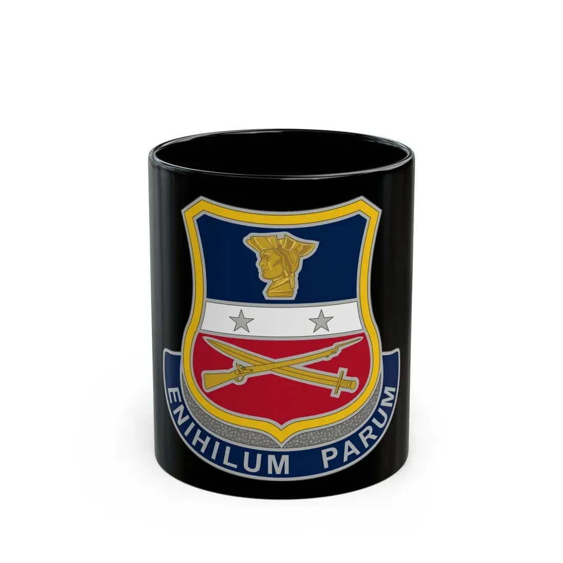 Reserve Careers Division 2 (U.S. Army) Black Coffee Mug 11oz - Go Mug Yourself