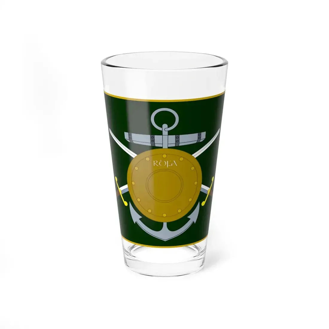 Reserve Defense Forces Association Flag Ireland (Ireland) Pint Glass 16oz 16oz - Go Mug Yourself
