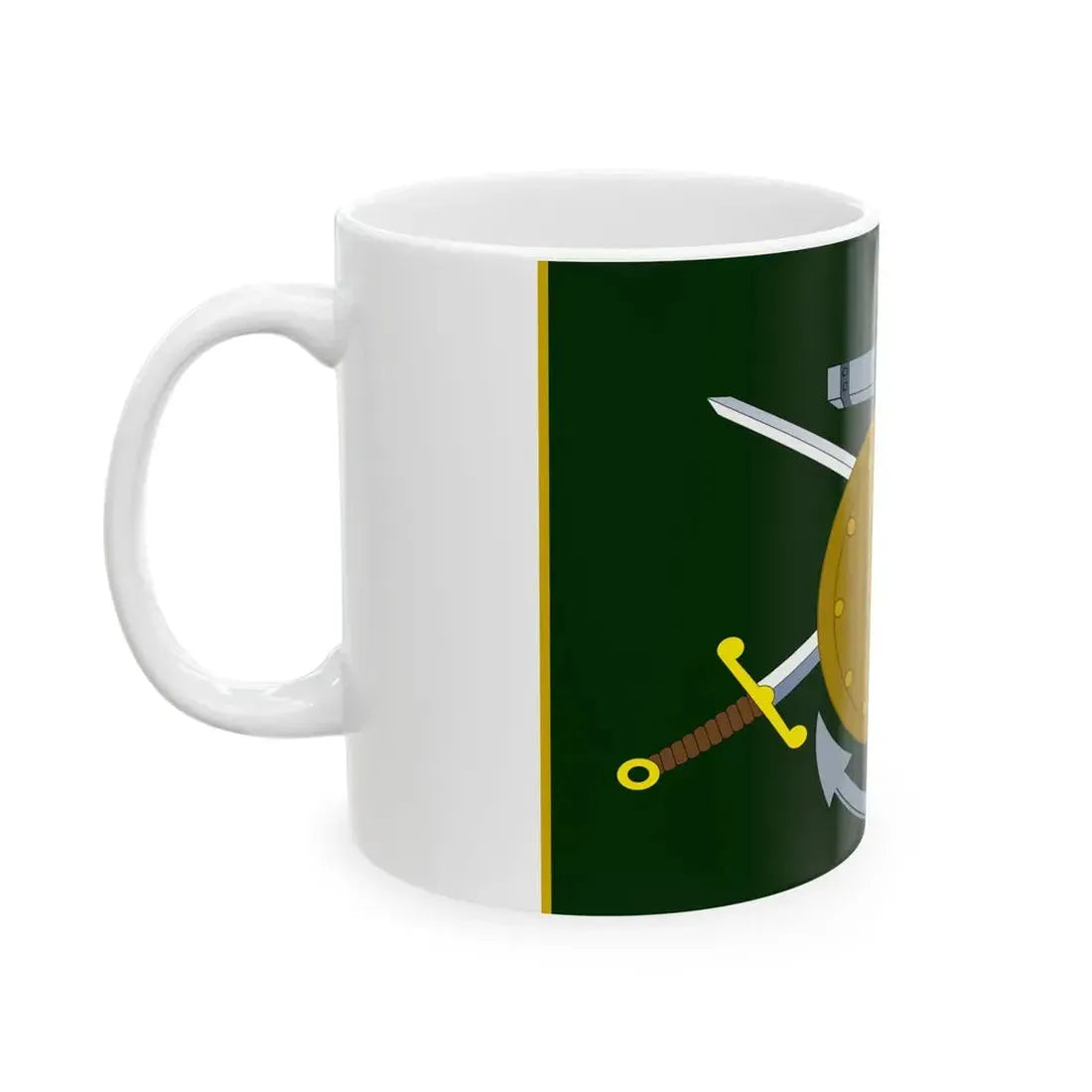 Reserve Defense Forces Association Flag Ireland (Ireland) White Coffee Mug - Go Mug Yourself