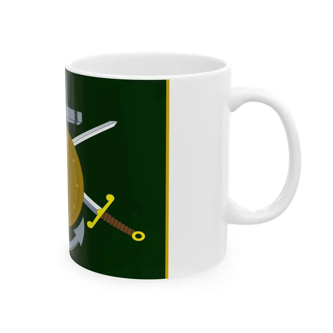 Reserve Defense Forces Association Flag Ireland (Ireland) White Coffee Mug - Go Mug Yourself