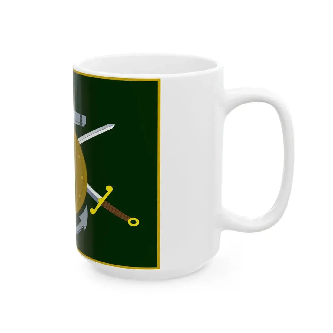 Reserve Defense Forces Association Flag Ireland (Ireland) White Coffee Mug - Go Mug Yourself