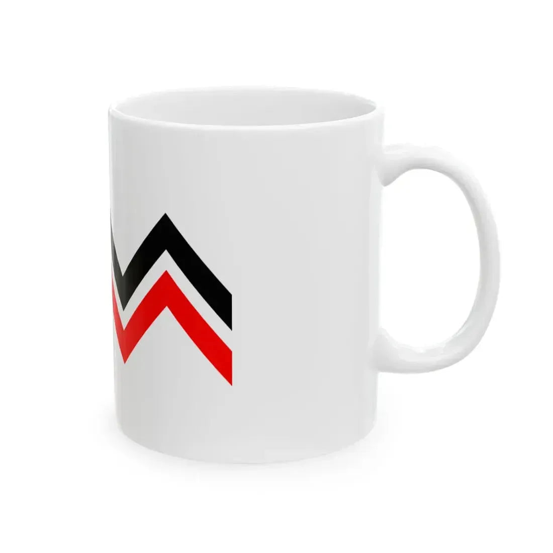 Reserve Infantry Second Battalion Flag (Japan) White Coffee Mug - Go Mug Yourself