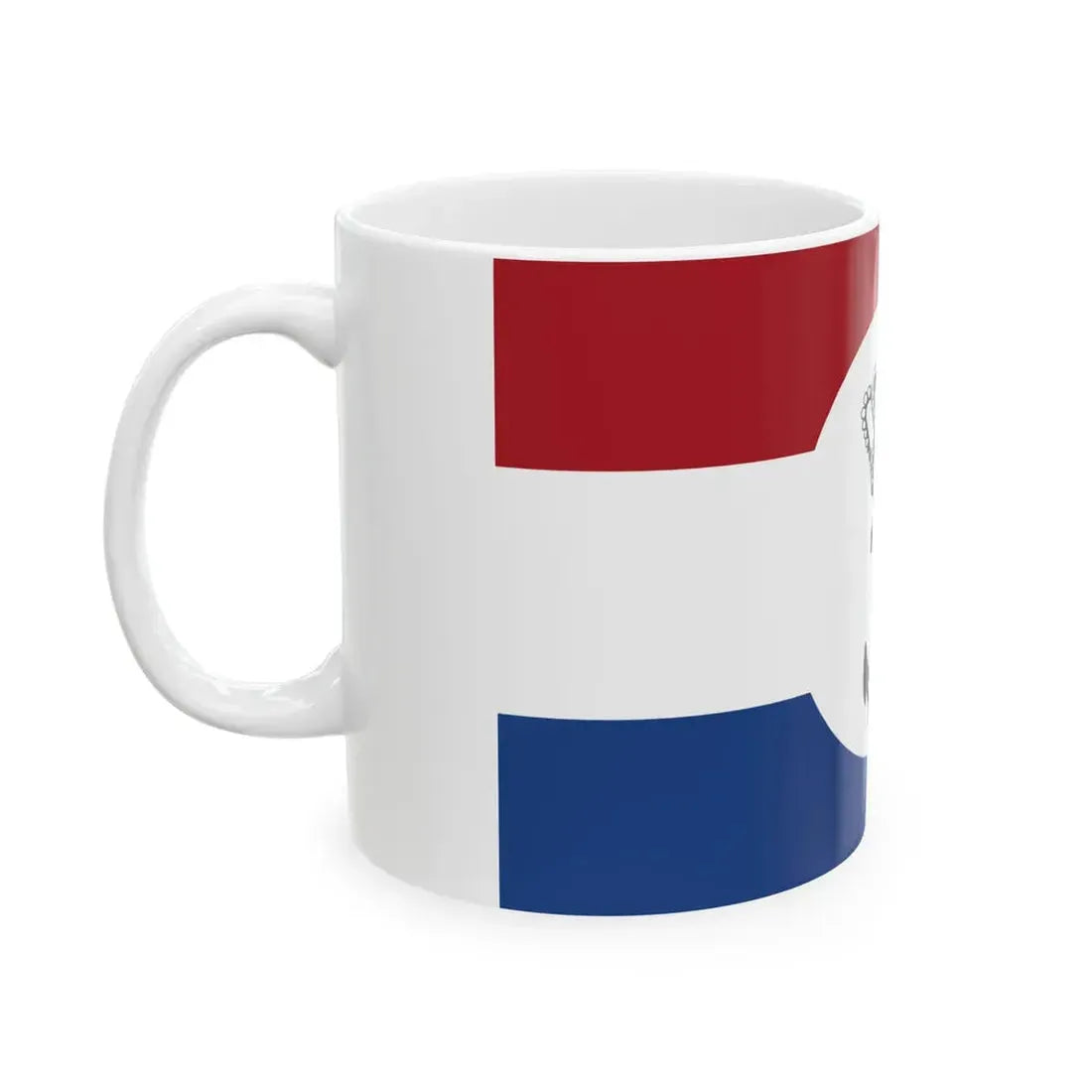 Reserve marine vlag (Netherlands) White Coffee Mug - Go Mug Yourself