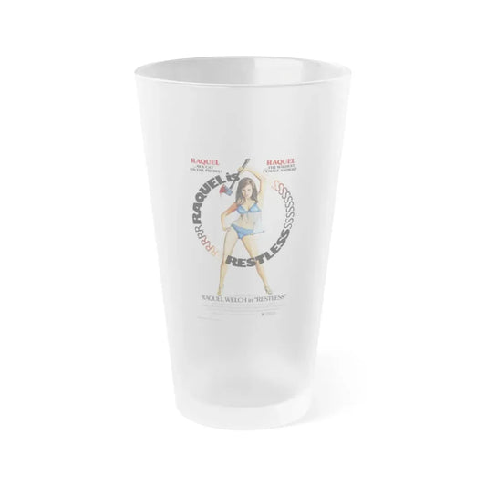 RESTLESS (THE BELOVED) 1971 Movie Poster - Frosted Pint Glass 16oz Default Title - Go Mug Yourself