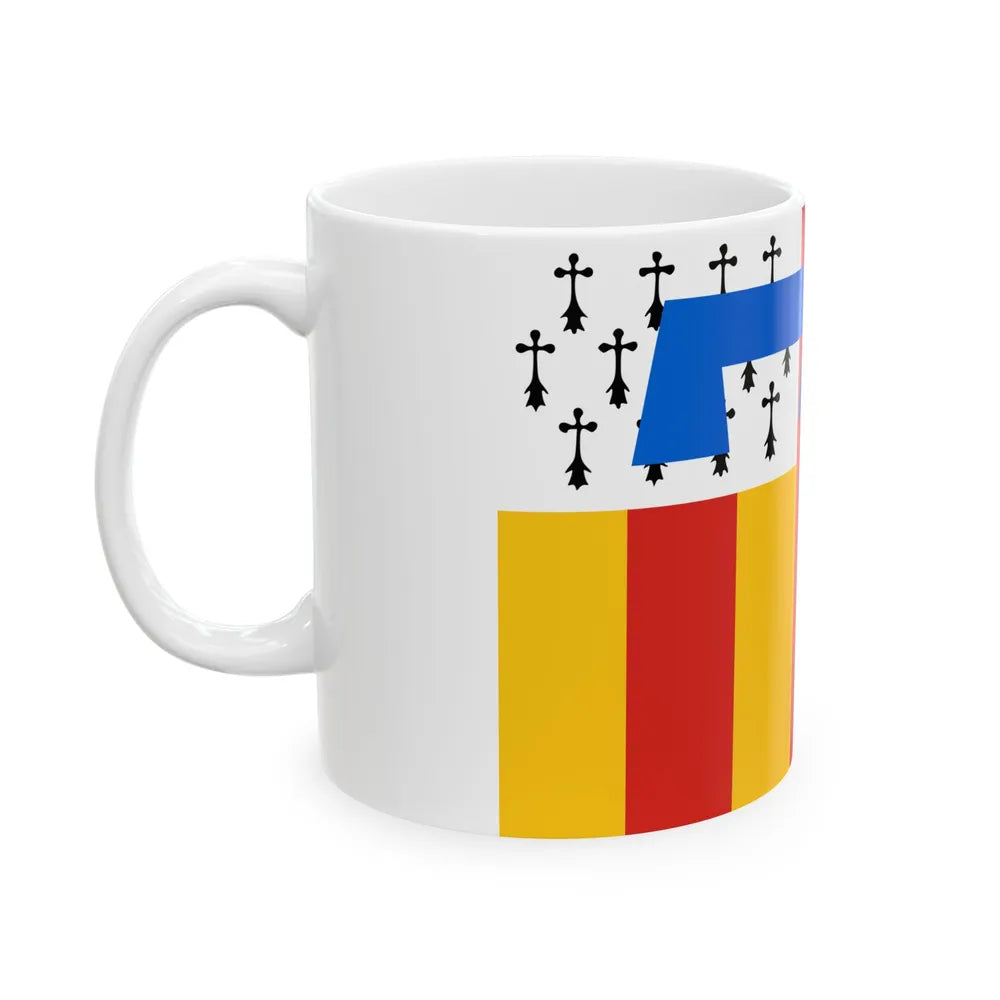 Retie vlag (Belgium) White Coffee Mug - Go Mug Yourself
