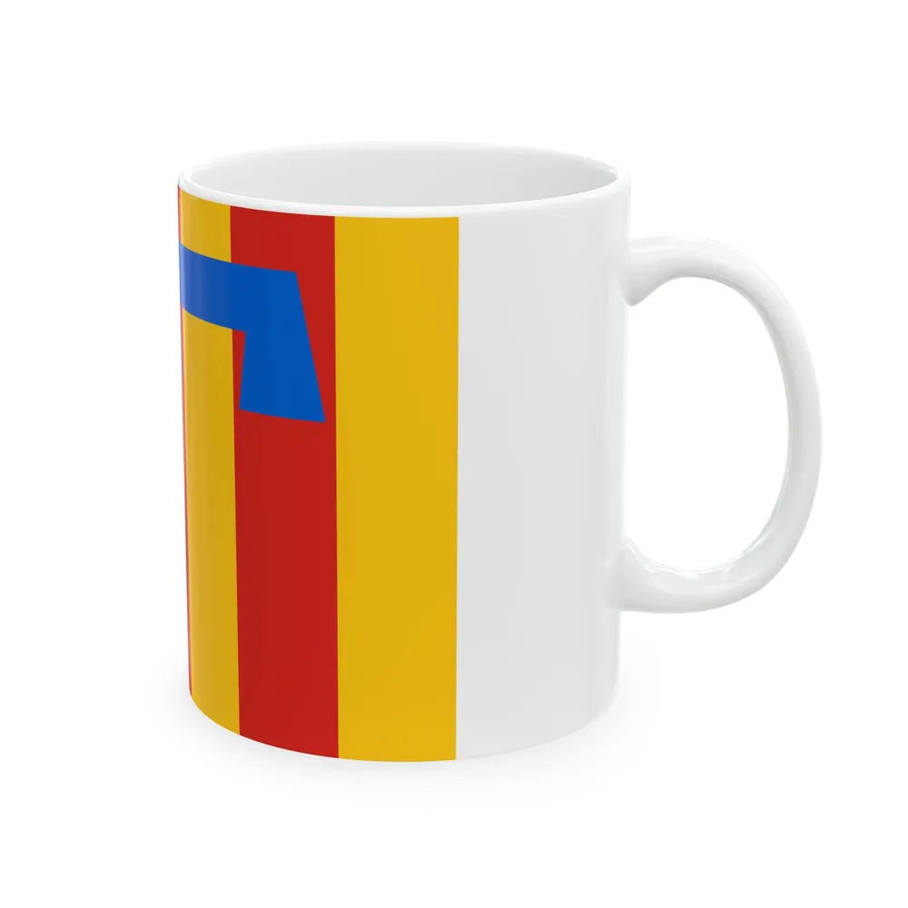 Retie vlag (Belgium) White Coffee Mug - Go Mug Yourself