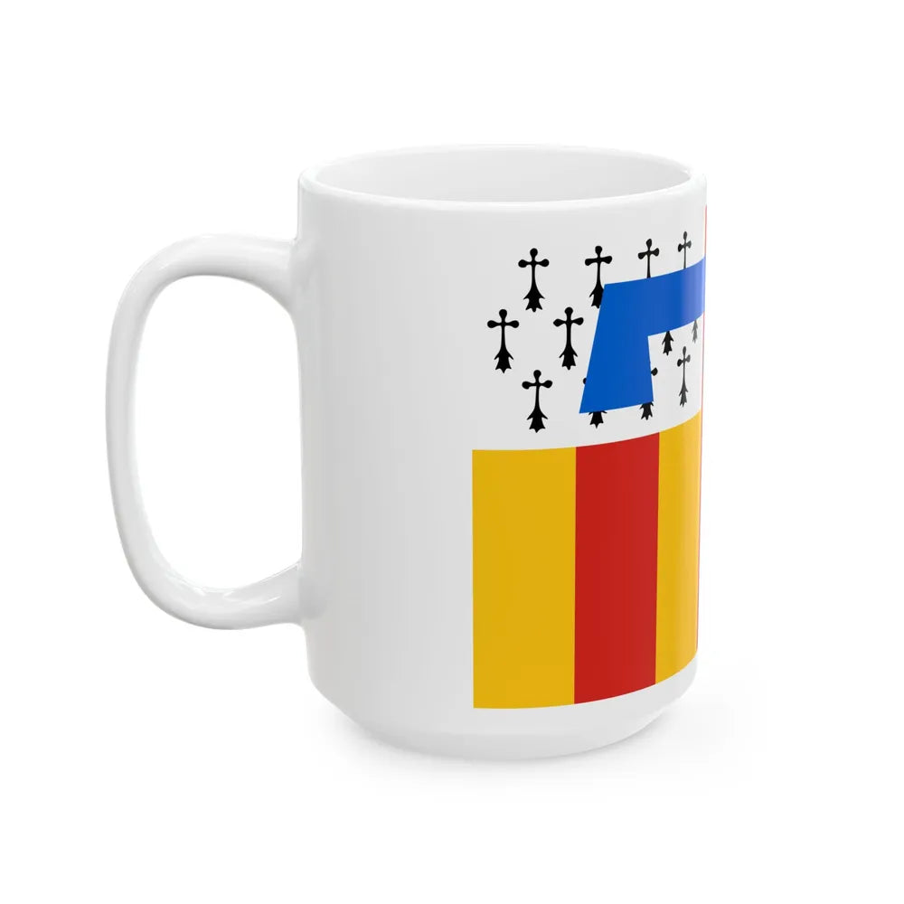 Retie vlag (Belgium) White Coffee Mug - Go Mug Yourself