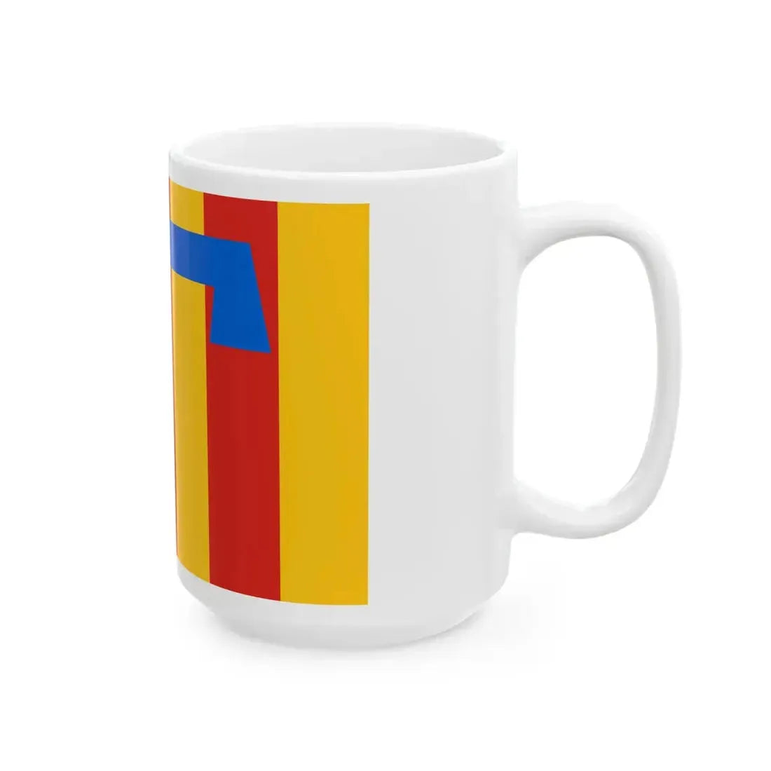 Retie vlag (Belgium) White Coffee Mug - Go Mug Yourself