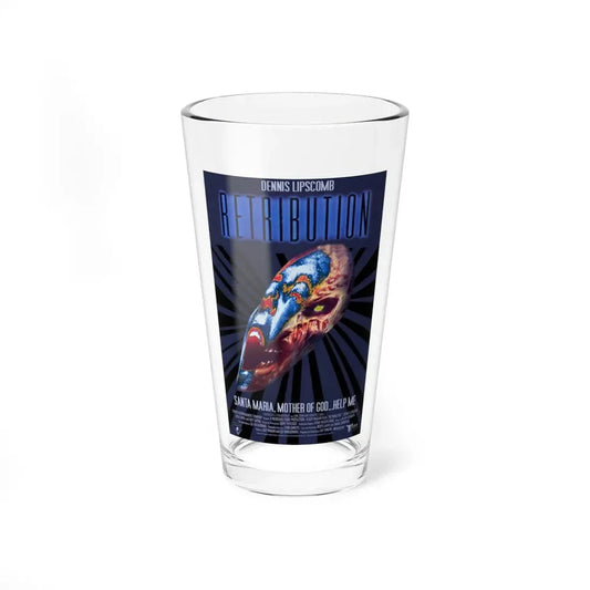 RETRIBUTION 1987 Movie Poster - Pint Glass 16oz 16oz - Go Mug Yourself