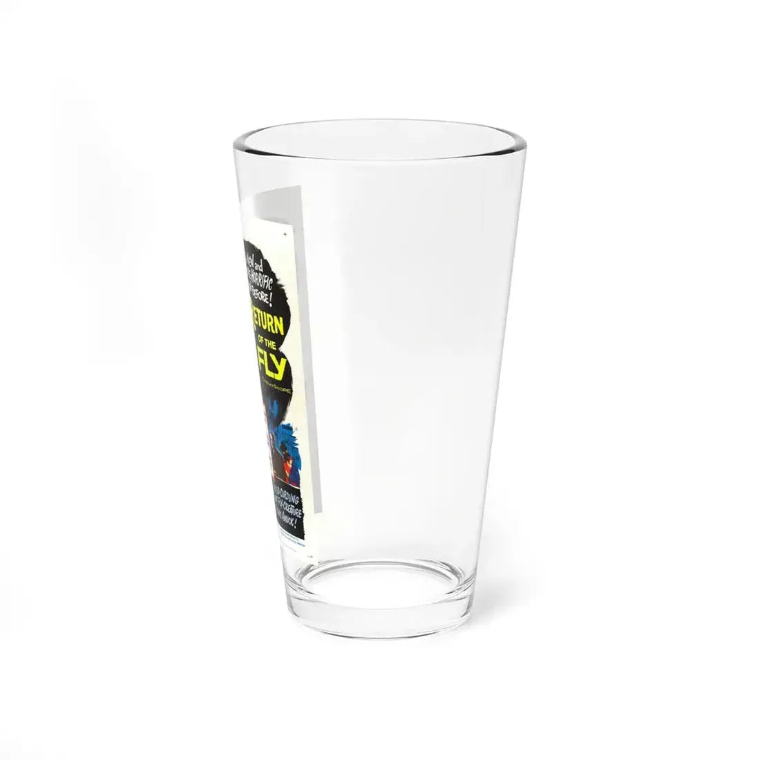RETURN OF THE FLY 1959 Movie Poster - Pint Glass 16oz - Go Mug Yourself
