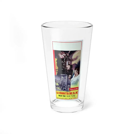 RETURN OF THE FLY (ITALIAN) 1959 Movie Poster - Pint Glass 16oz 16oz - Go Mug Yourself