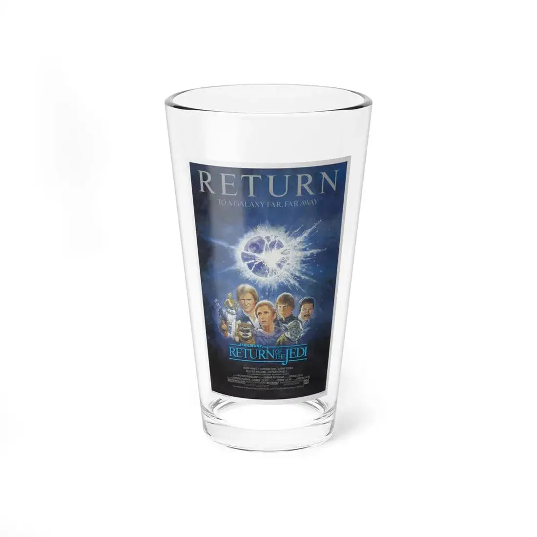 RETURN OF THE JEDI (2) 1983 Movie Poster - Pint Glass 16oz 16oz - Go Mug Yourself