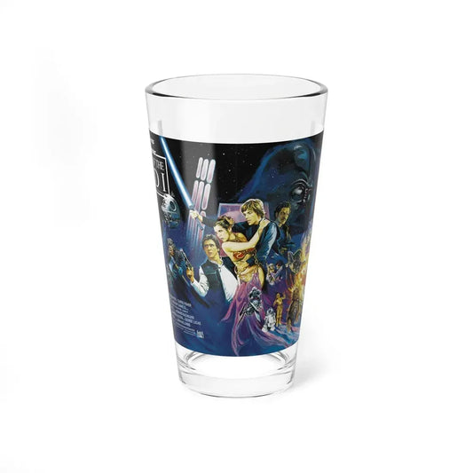 RETURN OF THE JEDI (3) 1983 Movie Poster - Pint Glass 16oz 16oz - Go Mug Yourself