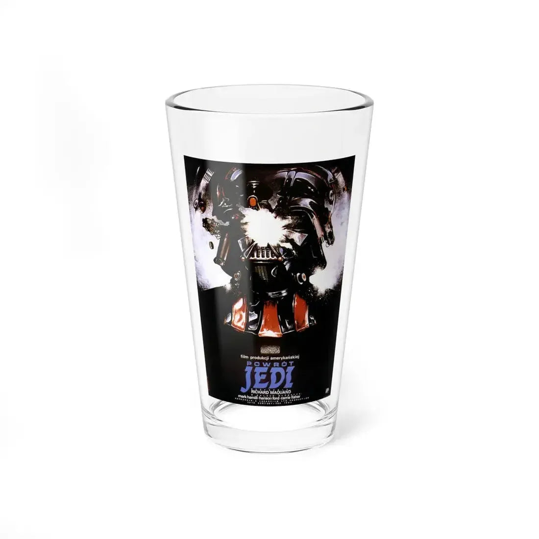 RETURN OF THE JEDI (POLISH) 1983 Movie Poster - Pint Glass 16oz 16oz - Go Mug Yourself