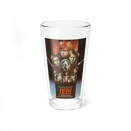 RETURN OF THE JEDI (POLISH 2) 1983 Movie Poster - Pint Glass 16oz 16oz - Go Mug Yourself