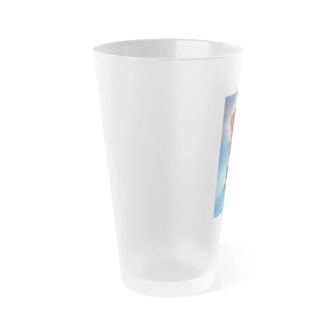 RETURN OF THE KILLER TOMATOES 1988 Movie Poster - Frosted Pint Glass 16oz - Go Mug Yourself