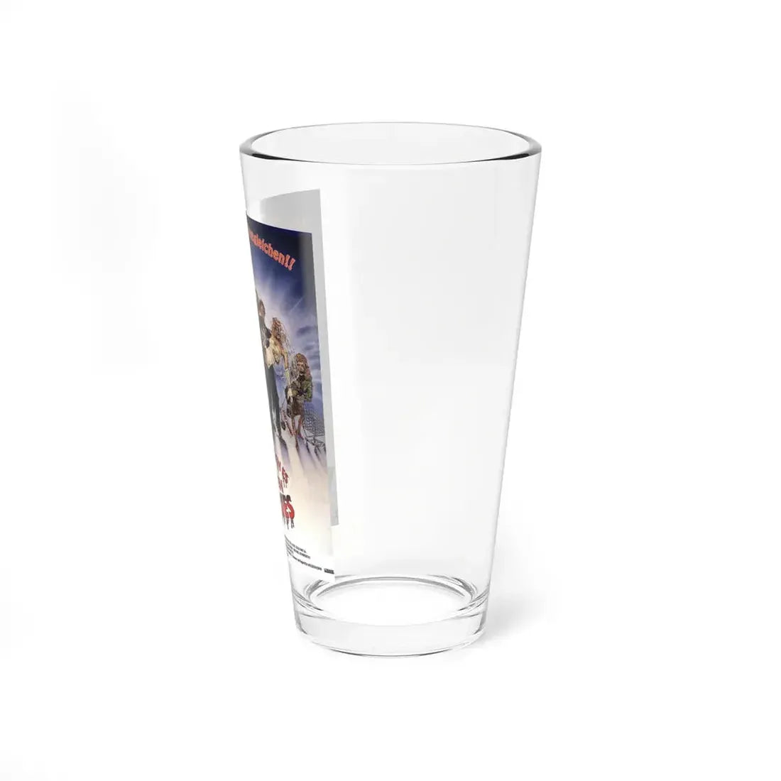 RETURN OF THE LIVING DEAD PART II (GERMAN) 1988 Movie Poster - Pint Glass 16oz - Go Mug Yourself