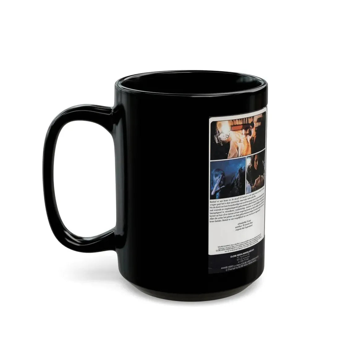 RETURN OF THE POLTERGEIST (VHS COVER) - Black Coffee Mug - Go Mug Yourself